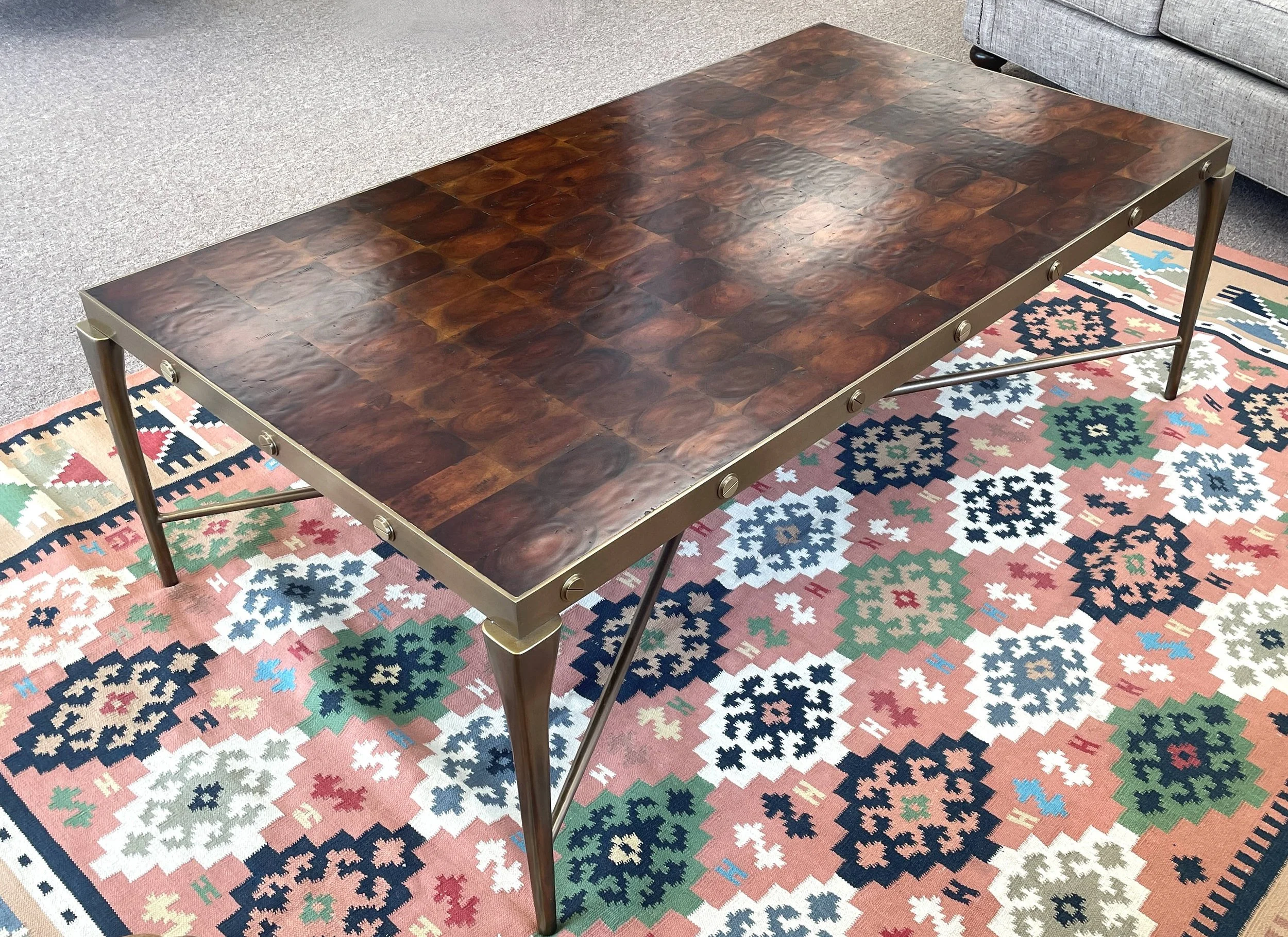 Encore Furniture Gallery-Theodore Alexander Oyster Bolt Inlaid